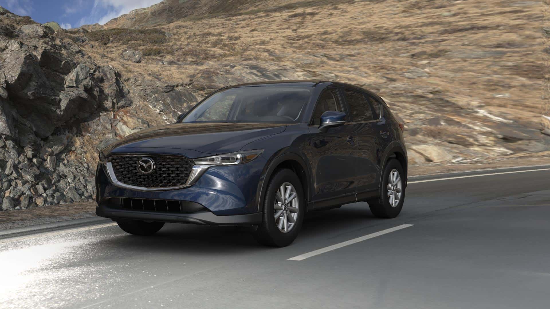2023 Mazda CX-5 2.5 S Select Deep Crystal Blue Mica | Open Road Mazda of Morristown in Morristown NJ