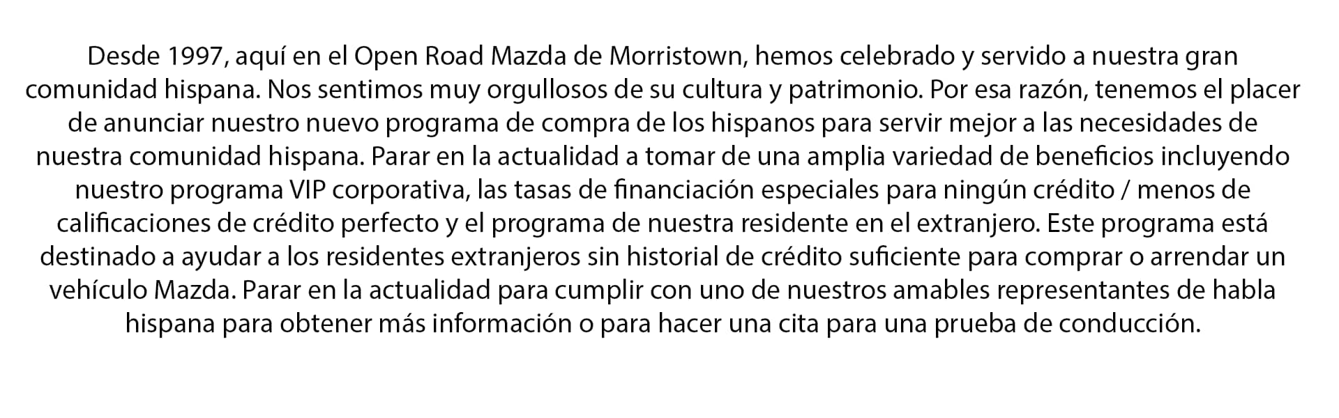 Open Road Mazda of Morristown in Morristown NJ