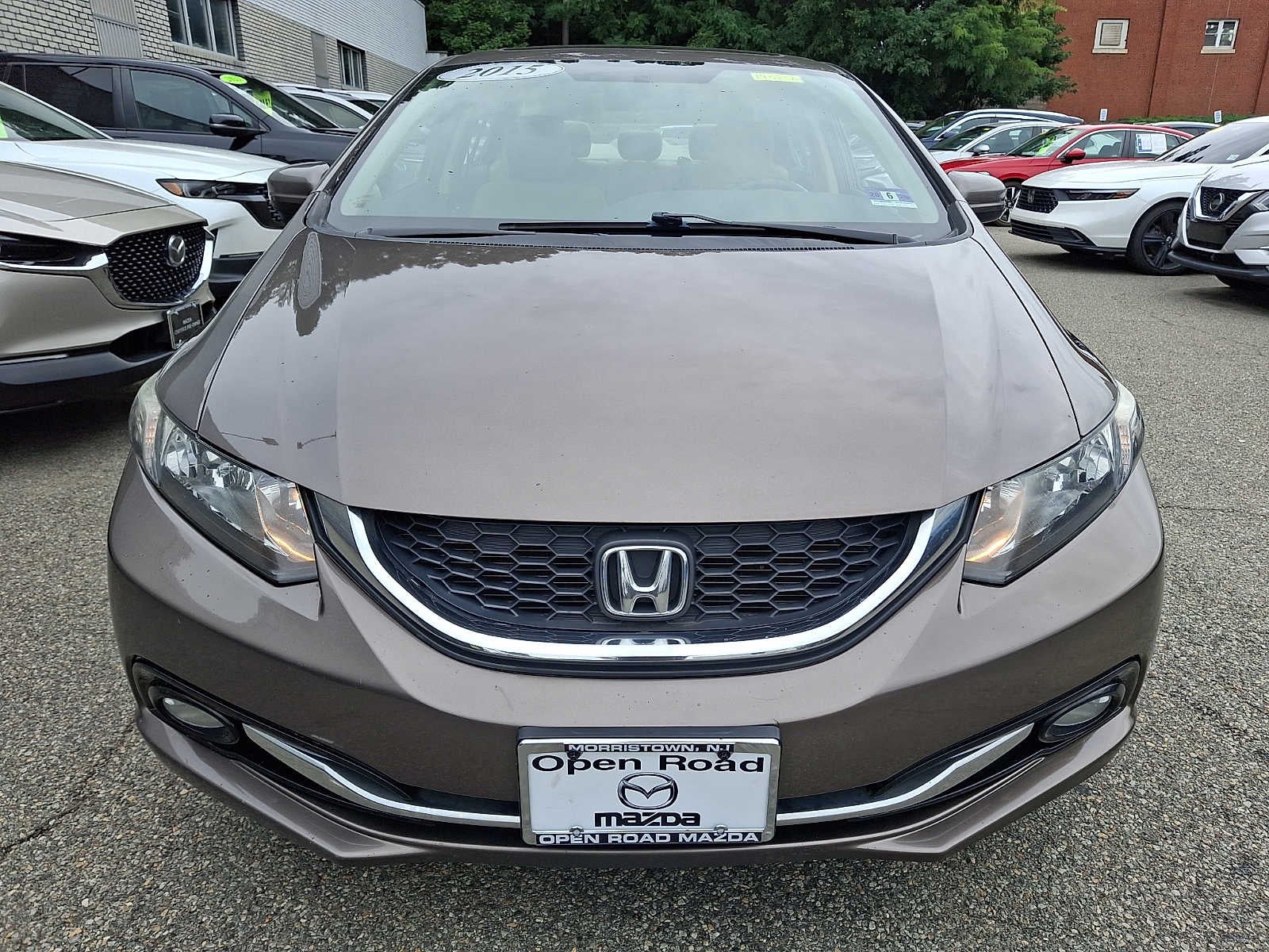 Used 2015 Honda Civic EX-L with VIN 19XFB2F91FE257559 for sale in Morristown, NJ