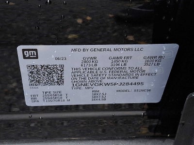 2023 Chevrolet Traverse LT Cloth