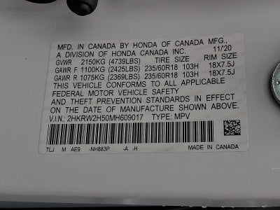 2021 Honda CR-V EX
