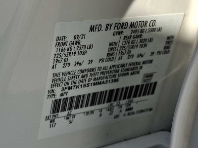 2021 Ford Mustang Mach-E Select