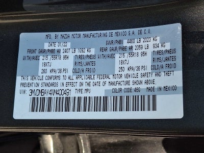 2022 Mazda Mazda CX-30 2.5 Turbo