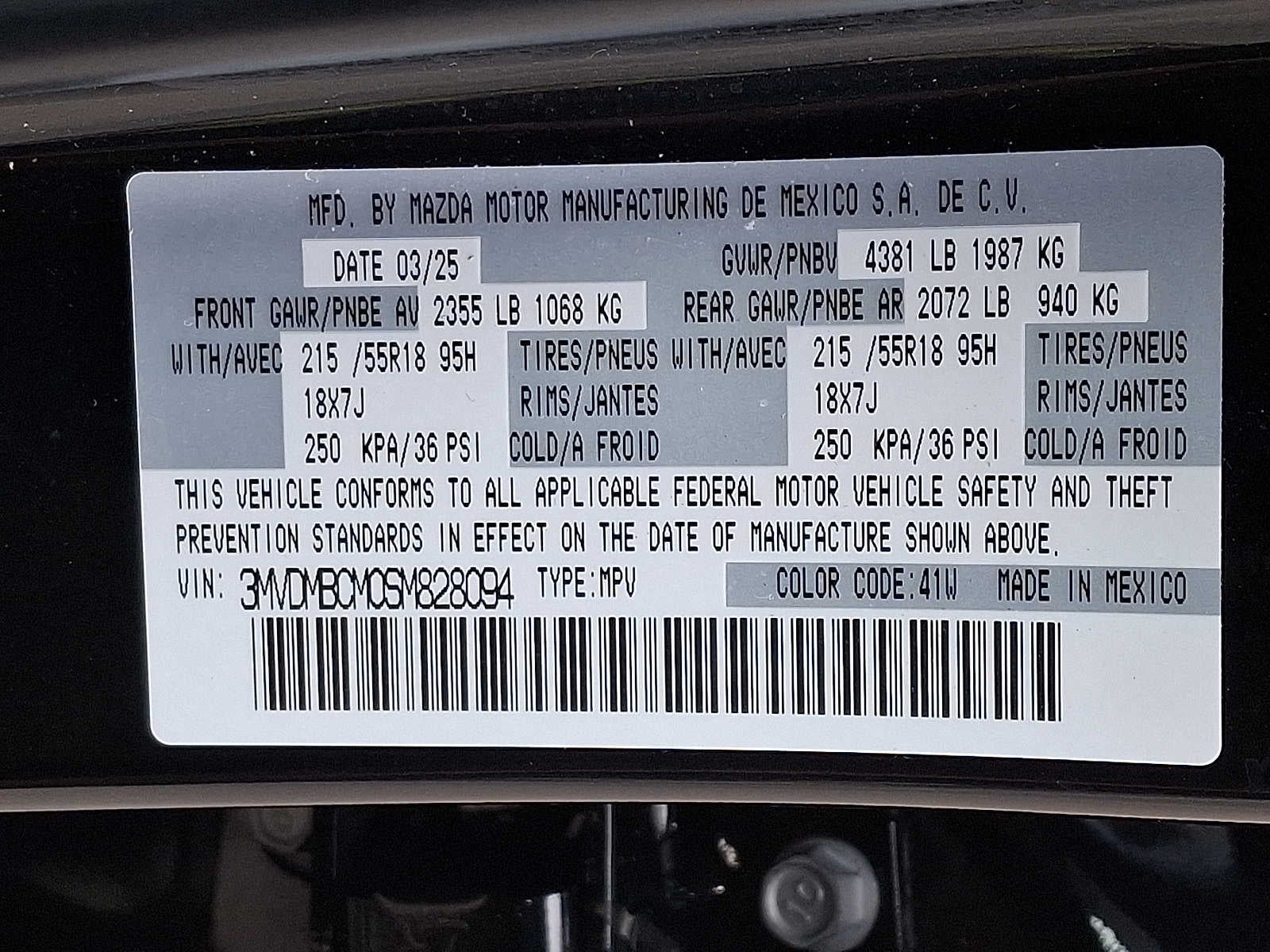 2025 Mazda Mazda CX-30 2.5 S Preferred Package