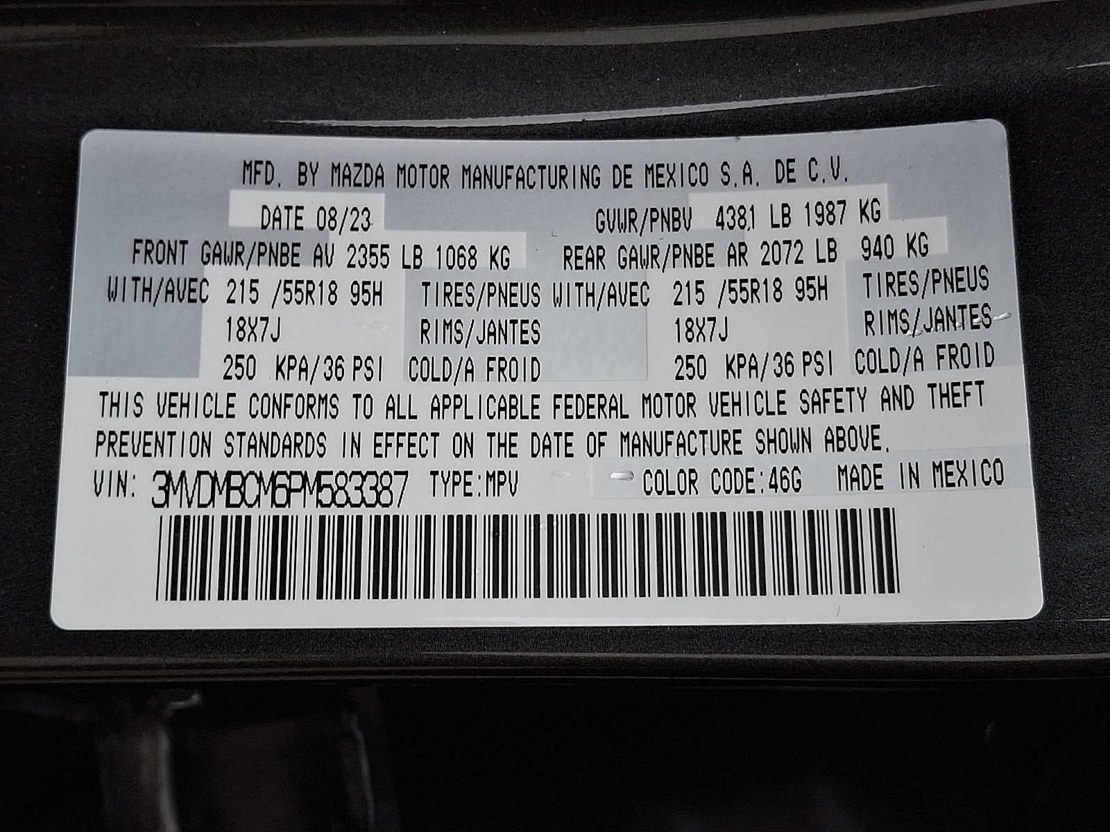 2023 Mazda Mazda CX-30 2.5 S Preferred Package