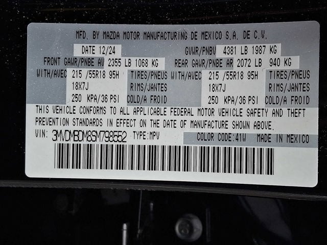 2025 Mazda Mazda CX-30 2.5 S Premium Package