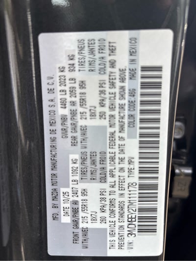 2026 Mazda Mazda CX-30 2.5 Turbo Premium Plus