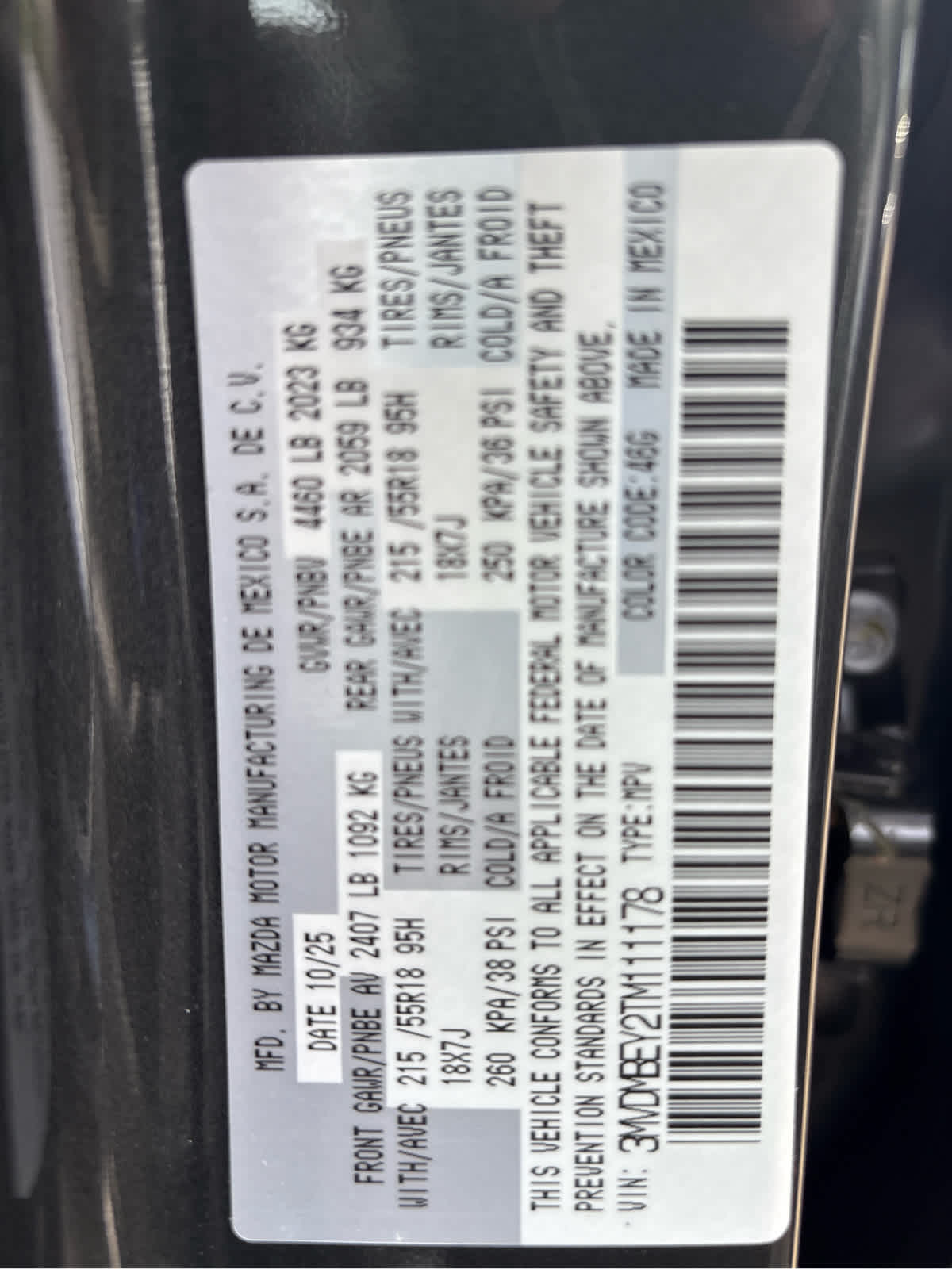2026 Mazda Mazda CX-30 2.5 Turbo Premium Plus