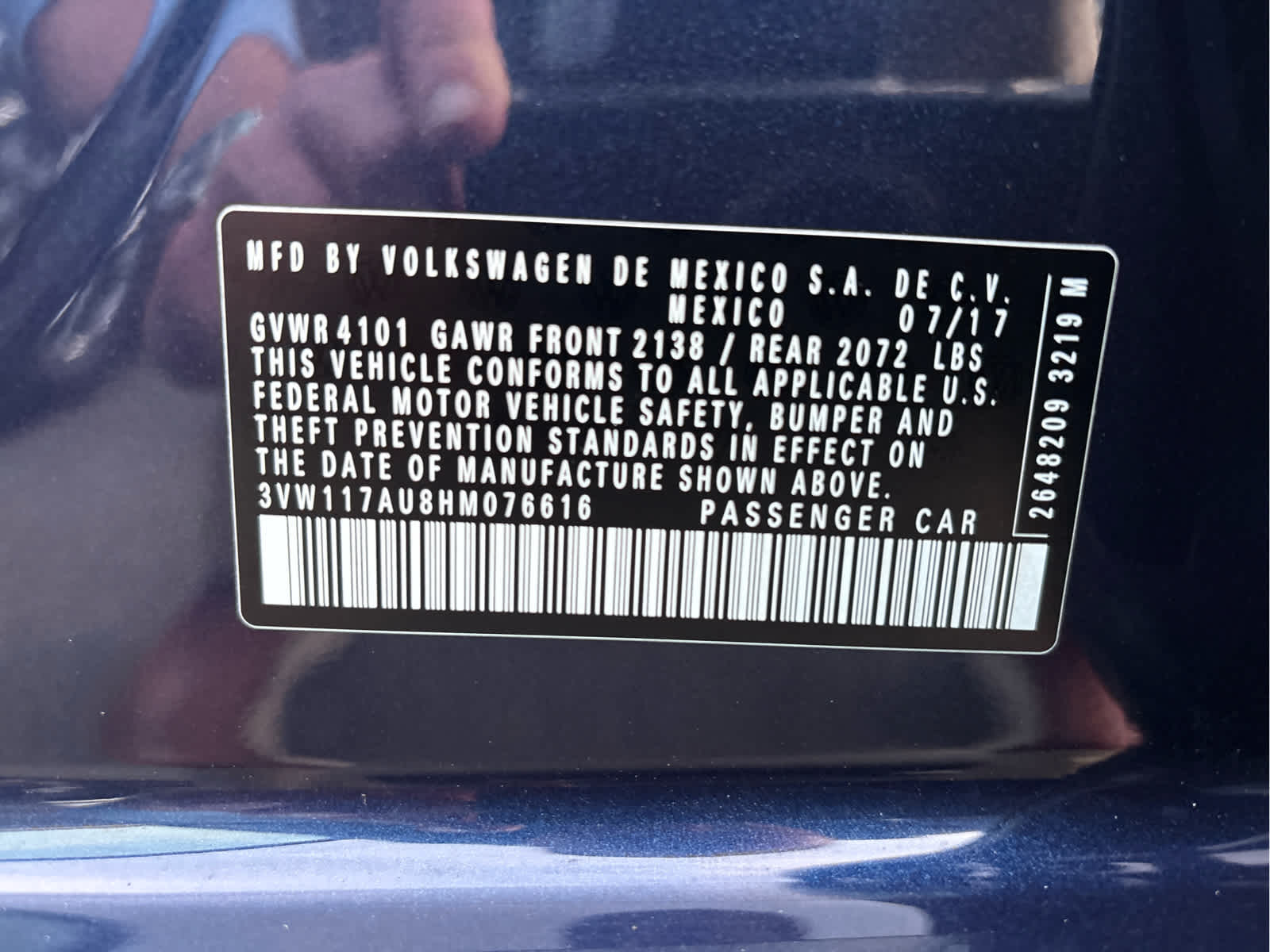 2017 Volkswagen Golf Wolfsburg Edition