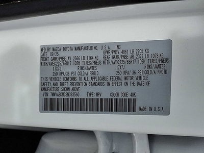 2025 Mazda Mazda CX-50 2.5 S Premium Package