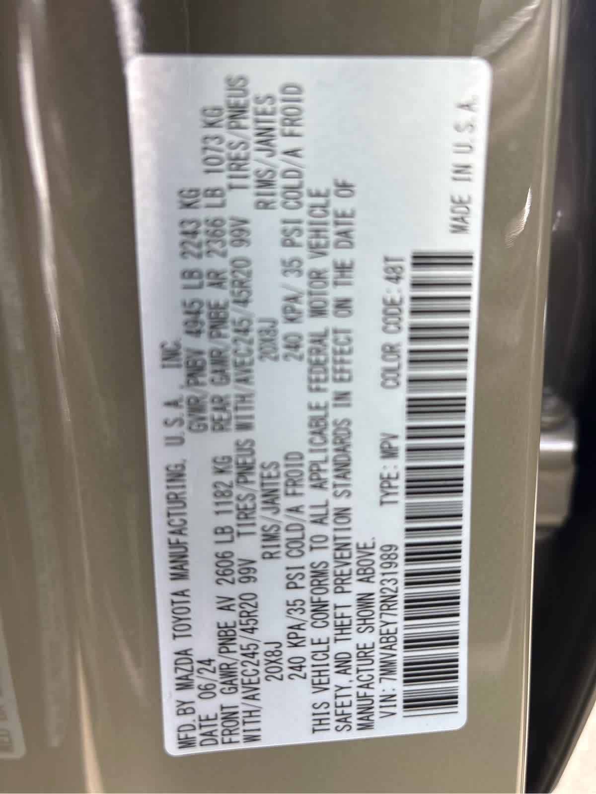 2024 Mazda Mazda CX-50 2.5 Turbo Premium Plus Package