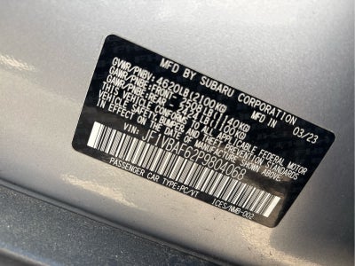 2023 Subaru WRX Premium