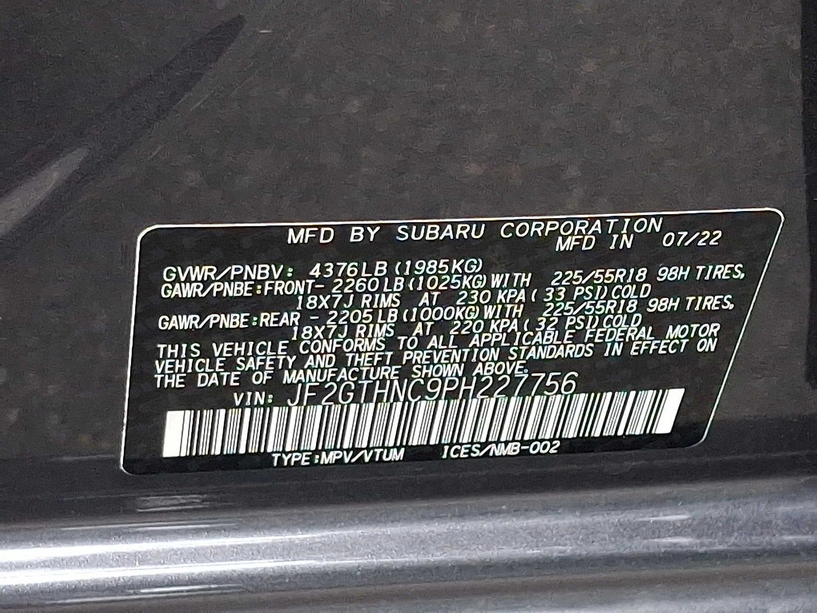 2023 Subaru Crosstrek Limited