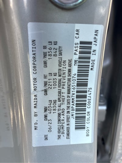 2024 Mazda Mazda3 Hatchback 2.5 S Premium