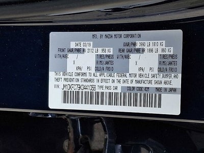 2019 Mazda Mazda CX-3 Touring