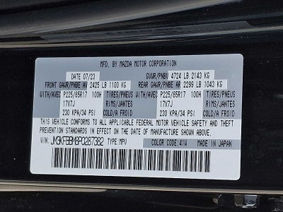 2023 Mazda Mazda CX-5 2.5 S Select Package