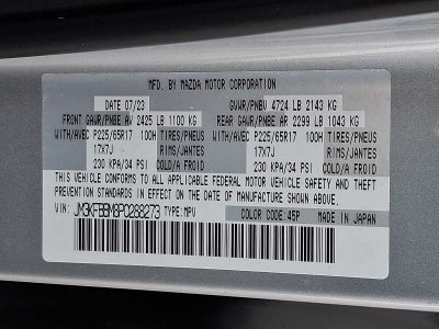 2023 Mazda Mazda CX-5 2.5 S Select Package