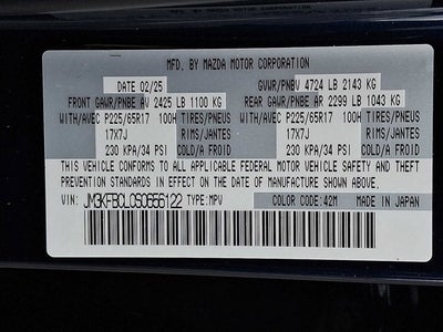 2025 Mazda Mazda CX-5 2.5 S Preferred Package