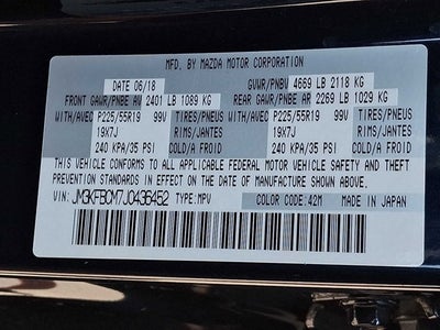 2018 Mazda Mazda CX-5 Touring
