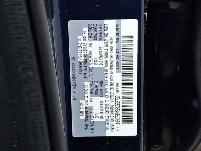 2025 Mazda Mazda CX-5 2.5 S Premium Plus Package