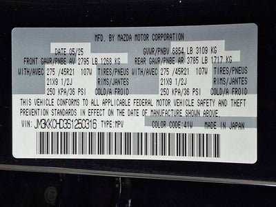 2025 Mazda Mazda CX-90 Premium Sport