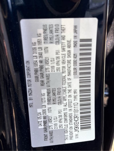 2024 Mazda Mazda CX-90 3.3 Turbo S Premium Plus