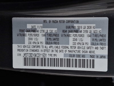 2019 Mazda Mazda CX-9 Grand Touring