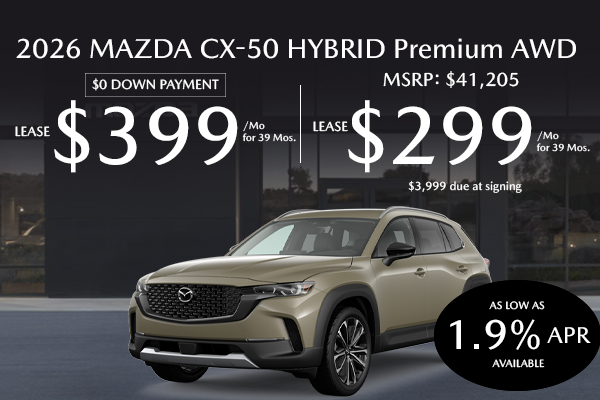 2026 Mazda CX-50 Hybrid Premium AWD