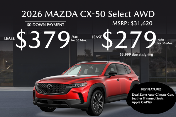 2026 Mazda CX-50 Select AWD