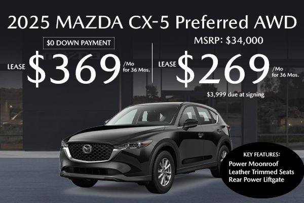2025 Mazda CX-5 Preferred AWD