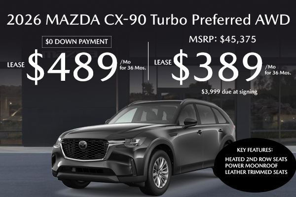 2026 Mazda CX-90 Turbo Preferred AWD