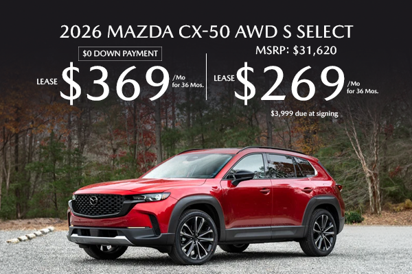 2026 Mazda CX-50 AWD S Select