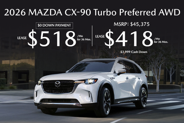 2026 Mazda CX-90 Turbo Preferred AWD