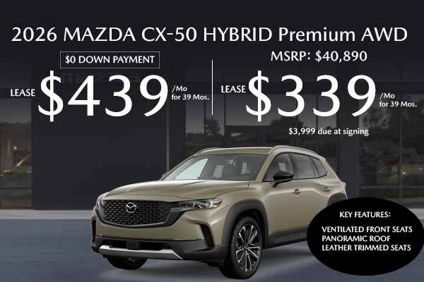 2026 Mazda CX-50 Hybrid Premium AWD