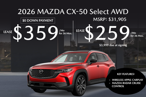 2026 Mazda CX-50 Select AWD