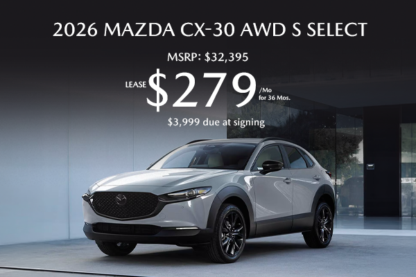 2026 Mazda CX-30 AWD S Select