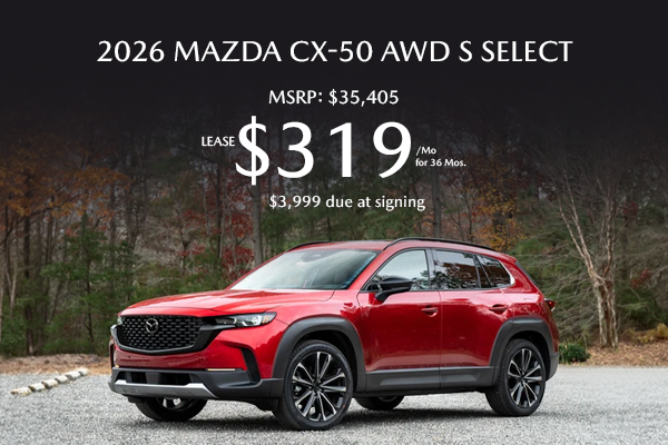 2026 Mazda CX-50 AWD S Select